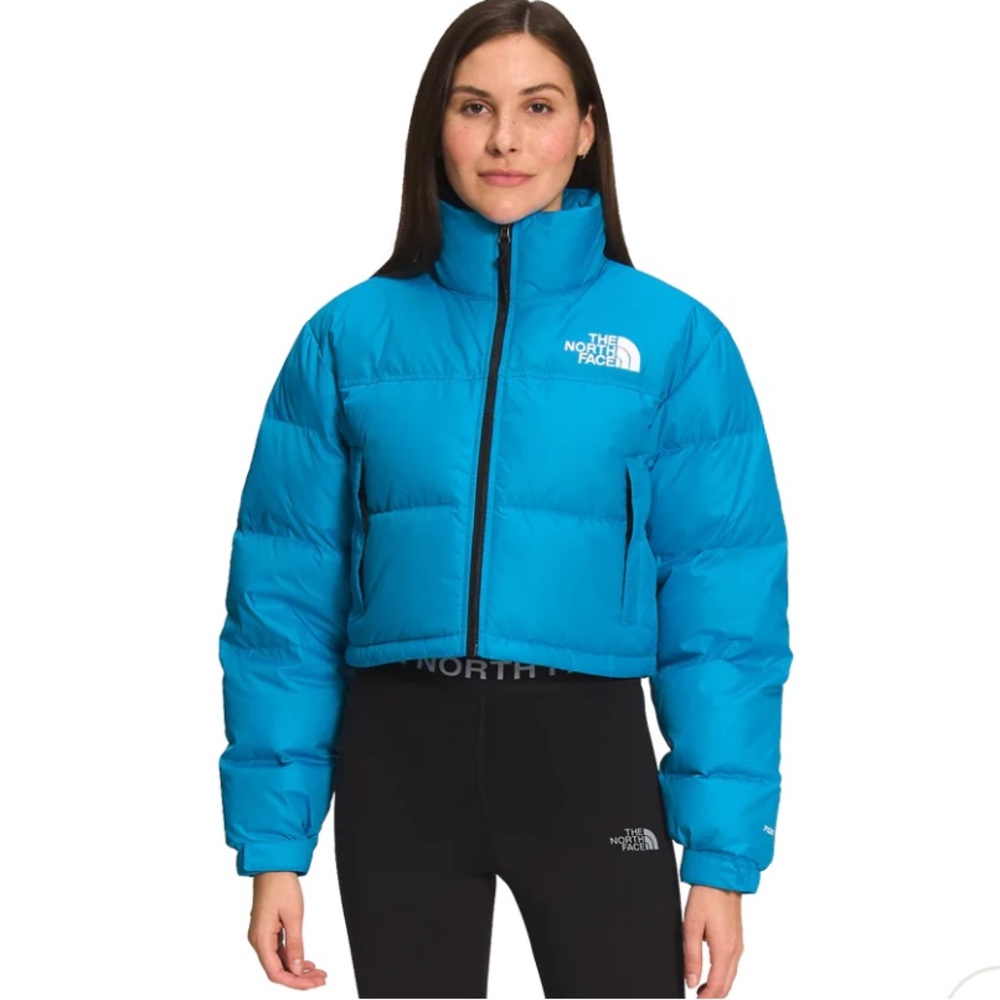North Face Nuptse 700 cropped puffer coat XS